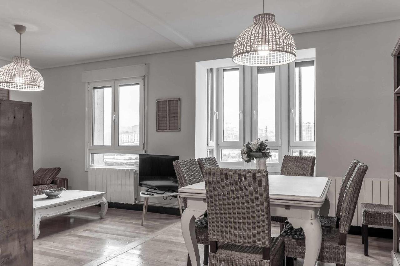 Apartamento Kuia Con Vistas Frontales A La Ria De Bilbao Cerca Del Metro Erandio Kültér fotó