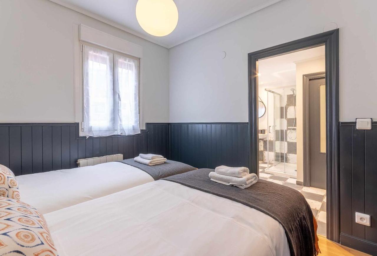 Apartamento Kuia Con Vistas Frontales A La Ria De Bilbao Cerca Del Metro Erandio Kültér fotó