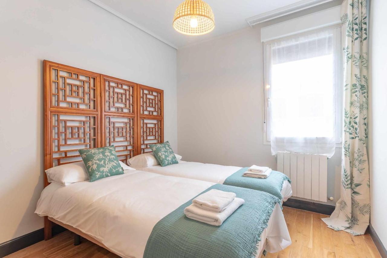 Apartamento Kuia Con Vistas Frontales A La Ria De Bilbao Cerca Del Metro Erandio Kültér fotó